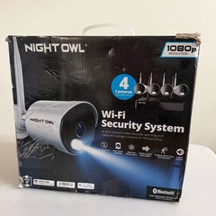 Night Owl 10-Channel 4K Wi-Fi NVR with 1TB Hard Drive and 4 IP Cameras Wi-Fi 108