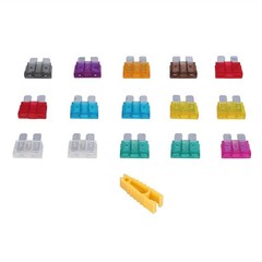 150pcs Car Auto Standard Blade Fuses 2 3 5 7.5 10 15 20 25 30 35 AMP Fuse Set