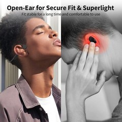 Open Ear Sports Wireless Headphone with Built-in Mic,Up to 8 Hours Playtime