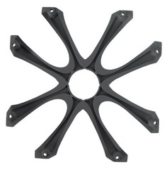 (2) Kicker 08GL710 10″ Aluminum Square Subwoofer Grilles For Solo-Baric L7 Subs