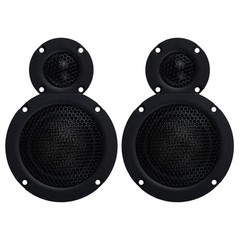 Dayton Audio CFCOMBO-4MP 3/4″ and 2″ Carbon Fiber Tweeter/Mid Combo Matched Sets
