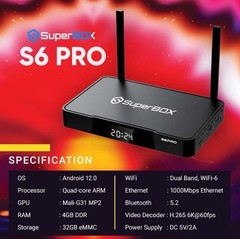 SUPERBOX S6 Pro Streaming Media Player SAME DAY SHIP VSEE V6 PLUS BOX V3 COMPARE
