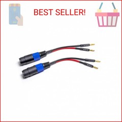 WJSTN Banana Plugs to speakon Speaker Adapter Cablespeakon to Banana Plug Cable