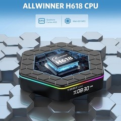 Android TV Box 12.0 4GB RAM 64GB ROM Allwinner H618 Smart Android Box Support…