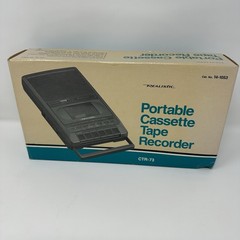 Realistic CTR-73 AC or Battery Cassette Tape Player Recorder 14-1053A For Parts