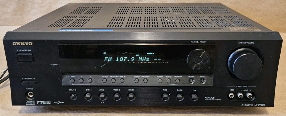 Onyko TX-SR503 – 7.1 Ch AV Home Theater Surround Sound Receiver Stereo System
