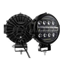 4Pcs 6” inch LED Work Lights Bar Flood Pods Off Road Fog Driving SUV ATV Truck