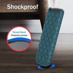 Remote Case for Alexa Voice Remote Pro (2022) Shockproof Silicone Remote Cover