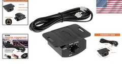 Car Amplifier Bass Control Knob with 4-Pin Cable 3.5m for Speakers Sub Woofer