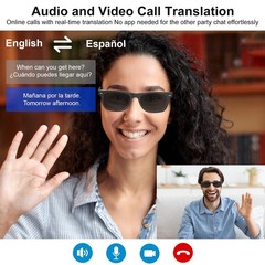 Lentes Inteligentes Bluetooth AI Chat GPT con Musica Llamadas y Traduccion 2026