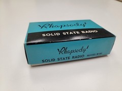 Vintage Rhapsody Solid State Radio Model RY650