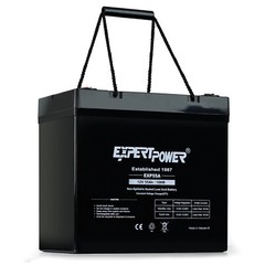 2 ExpertPower – 12V 50Ah 55Ah SLA Battery 12500 Screw in Terminals (B4)