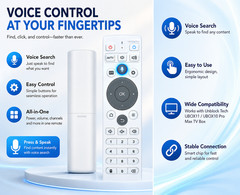 Smart Bluetooth Remote Control for Unblock Tech TV Box UBOX 11 10 9 安博遙控器