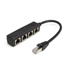 RJ45 Splitter Adapter 1 to 2/3 Ways CAT 7 6 5 LAN Ethernet Cable Connector