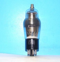 Type 6A8G GM Delco radio audio amplifier vacuum tube valve tested ST 6A8GT 6A8