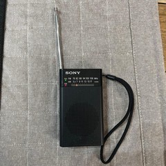 SONY ICF-P27 Portable AM/FM Handy Radio Black Japan Import Tested Working