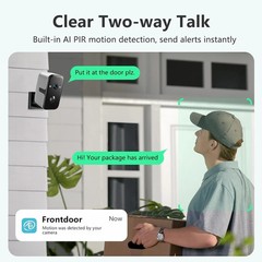 Security Cameras Wireless Outdoor,5G WiFi Magnetic Pet/Baby Camera,2K Pan Rotati