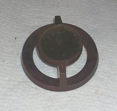 VINTAGE CONTROL KNOB FOR TV TELEVISION SETS METAL,PLASTIC UNKNOWN BRAND OR MODEL