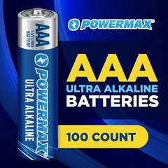 100 AAA Batteries for Household Use – Long-Lasting Power for Everyday Items