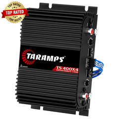 Taramps TS 400X4 2 Ohms Black Multichannel Stereo Amplifier 400 Watts Rms, 4 Cha