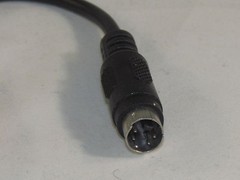 4 PIN S-VIDEO Male To AV TV RCA Plug Female Cable M to F adapter 4pin S Video