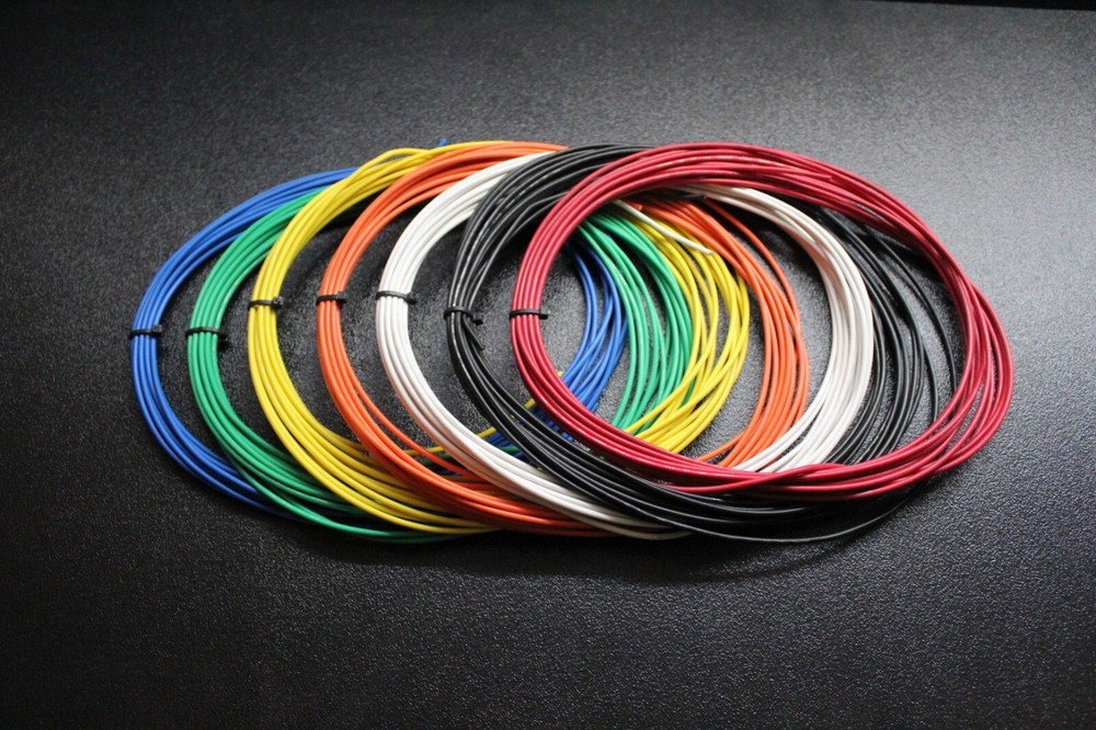 16 GAUGE WIRE PRIMARY COPPER STRANDED LOT PER FT AWG POWER GROUND REMOTE