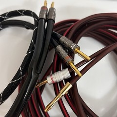 Nakamichi 2 Qty. 10 ft. & Gear it 3 ft. 24 K Gold Plated Banana Plugs OFC Cable