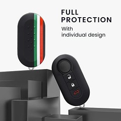 Silicone Key Fob Cover Compatible with Fiat Lancia 3 Button Car Italy 07-09-01