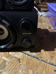 Used Speakers Monster Speakers Black with Cables