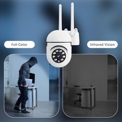 XVIM Wireless Security Camera System 4PCS 2K Pan/Tilt WiFi Camera Night Vision