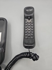 AT&T TR1909 Trimline Corded Phone with Caller ID, Black Untested
