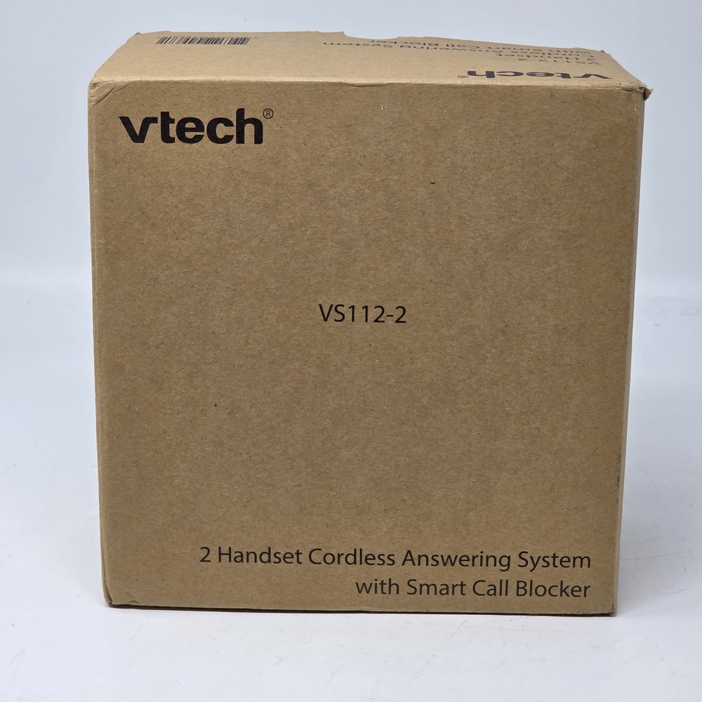 VTECH VS112-2 DECT 6.0 Bluetooth 2 Handset Cordless Phone & Answering Machine