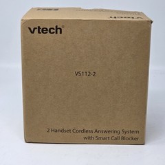 VTECH VS112-2 DECT 6.0 Bluetooth 2 Handset Cordless Phone & Answering Machine