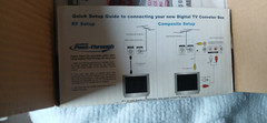 APEX DT502 Digital-to-Analog DTV Converter Box w/Remote Control – Open Box