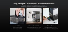 Olight Ostation 2 3-in-1 Smart Battery Hub for AA & AAA Rechargeable Batteries