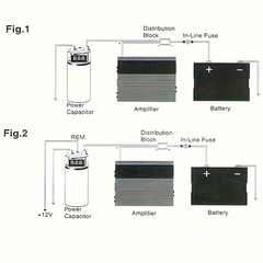 9.0/5.0Farad Capacitor Car Audio 1000-1000W,Display,Protection Power Amplifier