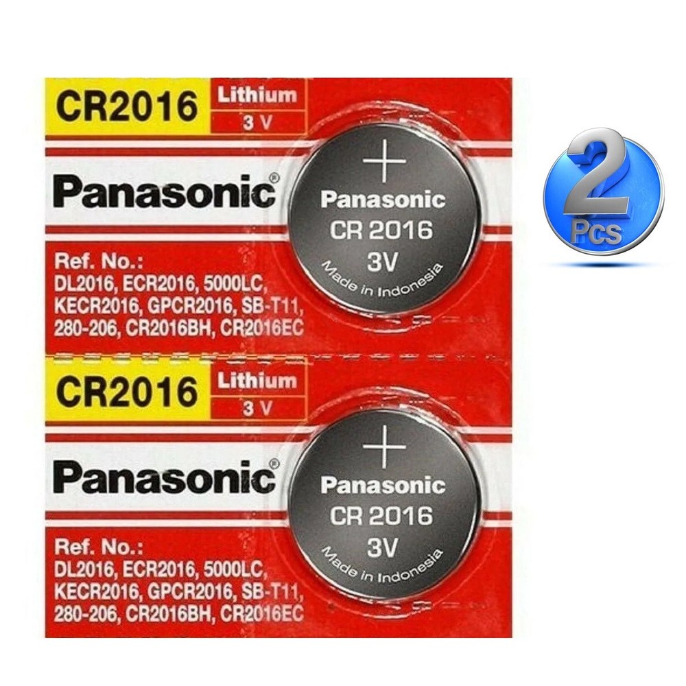 2 pcs New Panasonic CR2016 / CR2025 / CR2032 /CR2450 3V LITHIUM BATTERY Exp 2033