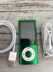 Apple iPod nano 5th Generation Green (16 GB) New Battery. Fast shipping