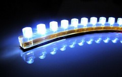 2x 24cm 24Leds 12V Bright Soft LED Strip Lighs Car Moto Decoration Waterproof