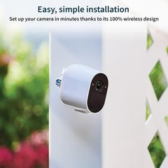 Arlo VMC2320W White Wireless Security Camera – 3 Pack (Open Box)