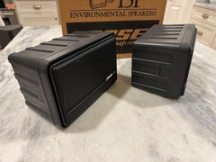 Bose 151 Indoor Outdoor Extreme Weather Proof Speakers Only!! Black Used !!