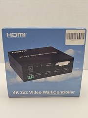 HDMI 4K 2×2 Video Wall Controller HDMI DVI RS232 Plug and Play