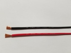 AUTOMOTIVE PRIMARY WIRE GXL 16 AWG HIGH TEMP 10 BLACK + RED 10 FT EA PRINT
