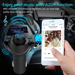 Bluetooth Car FM Transmitter Wireless Radio Adapter USB Charger Mp3 Player