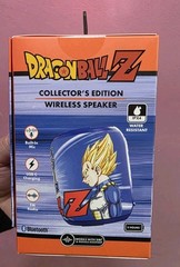 Dragon Ball Z Goku And Vegeta wireless speaker with built in mic, and radio New!