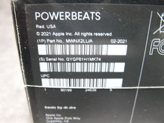 Apple / Dr. Dre Powerbeats High-Performance Wireless Earphones New (2021) – Red