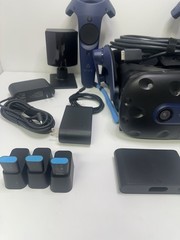 HTC VIVE Pro 2 Full Kit with Full Body Tracking, 2.0 Base Stations