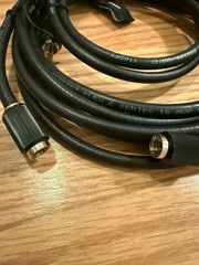 Multiple Audio/Video Cables – RCA, speaker wire, coax, s-video – new/never used