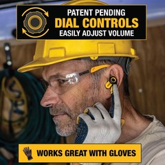 DEWALT Jobsite Pro X2 ANC True Wireless Bluetooth Earbuds IP54, 190 2097 DW2