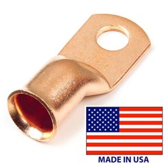 (10) Battery Cable 4/0 AWG Copper Lug Ring Terminal 5/16″ Stud Connector End USA